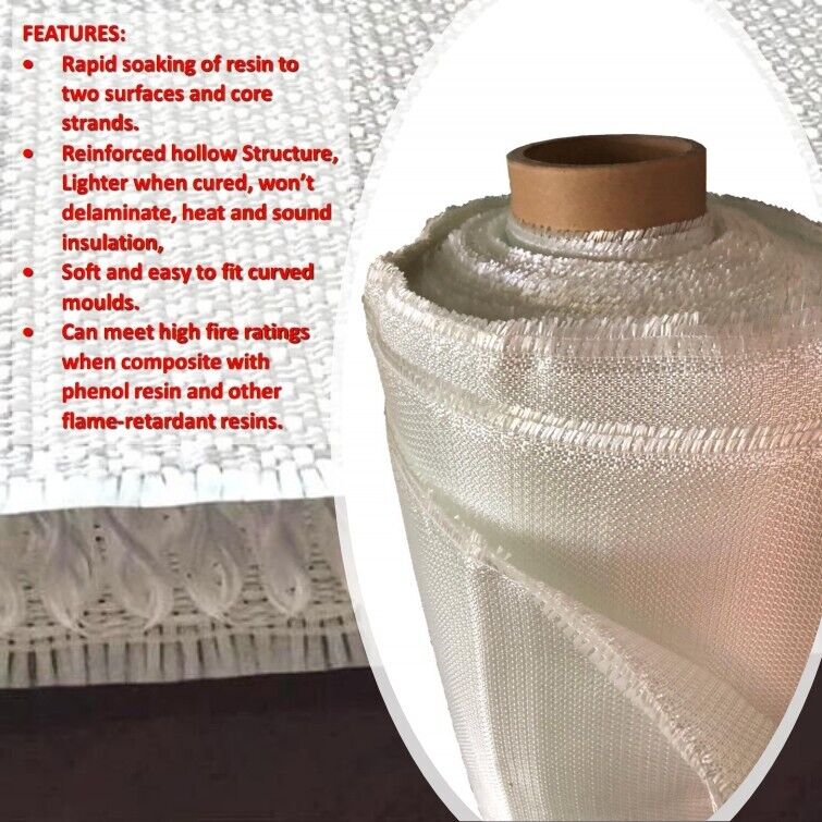 3D FIBREGLASS CLOTH JH3 Paraglass - Kalon Living